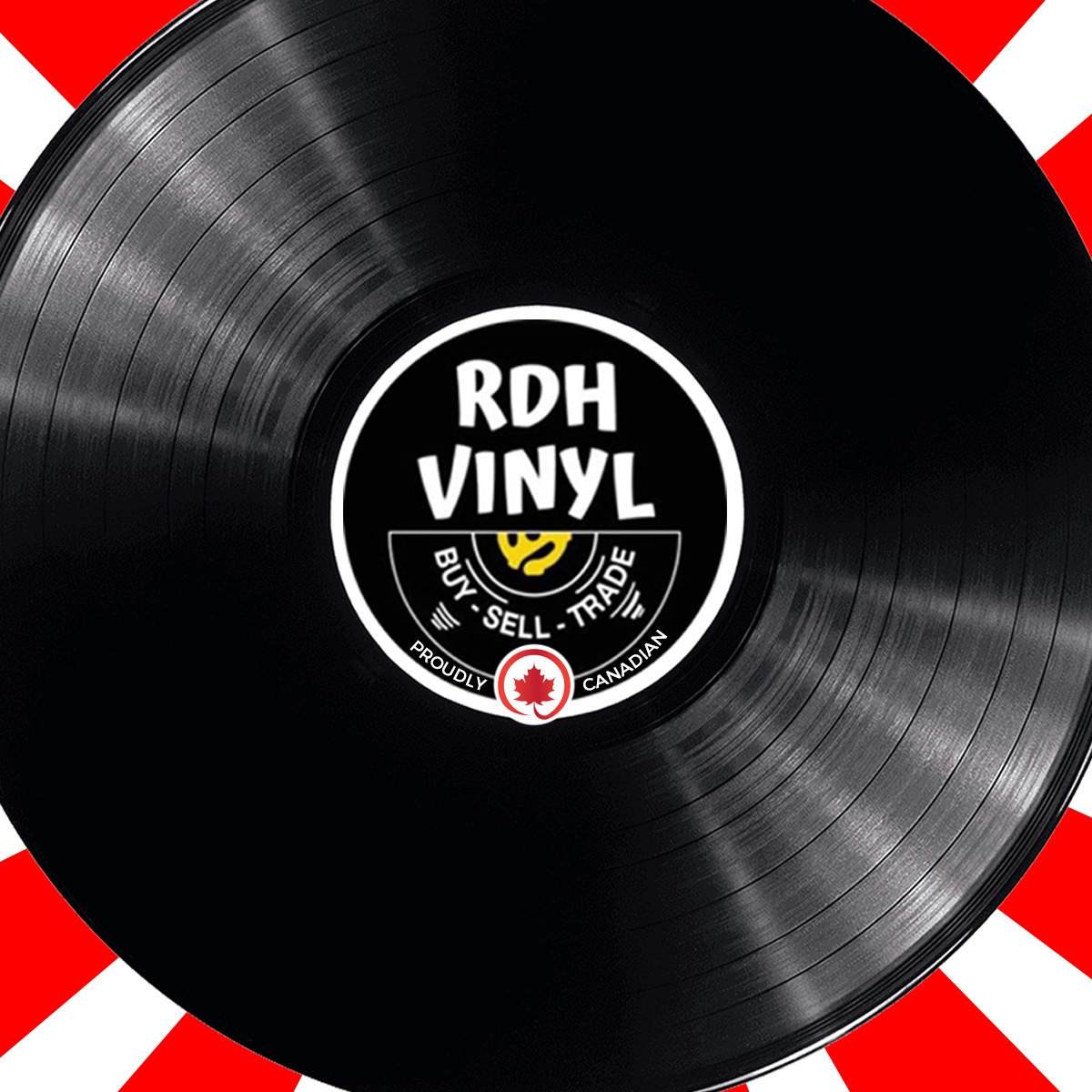 RDH Vinyl logo